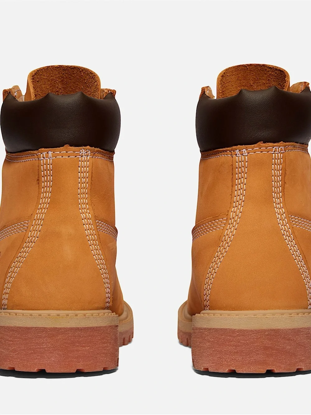 Timberland Premium Wheat Nubuck 6-Inch Lace-Up Boots